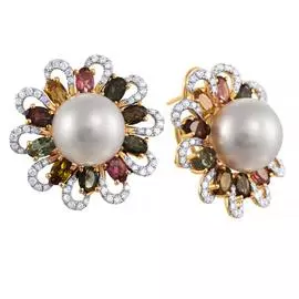 Серьги из золота ME90705T-1_SR_TUC_WP_PINK