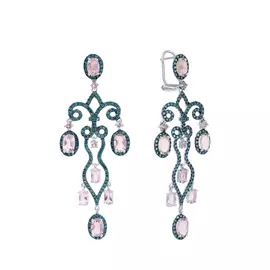 Серьги из золота MP51750A-BL-PAM_WGDLAM_WG