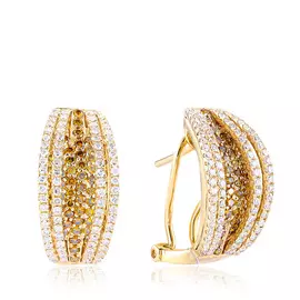 Серьги из золота мз10170W