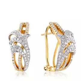 Серьги из золота мзE-0016304