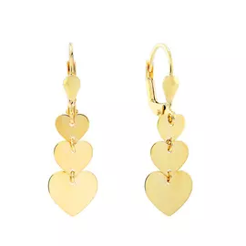 Серьги из золота P37E0015