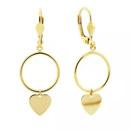 Серьги из золота P37E0026