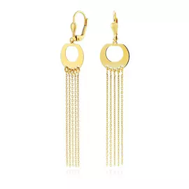 Серьги из золота P37E0049