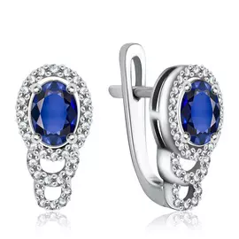 Серьги из золота С10617сw