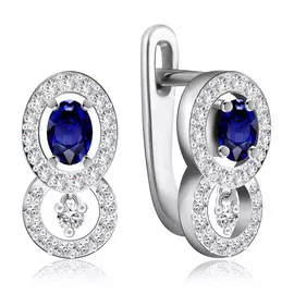 Серьги из золота С10823сw