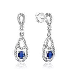 Серьги из золота С10825сw