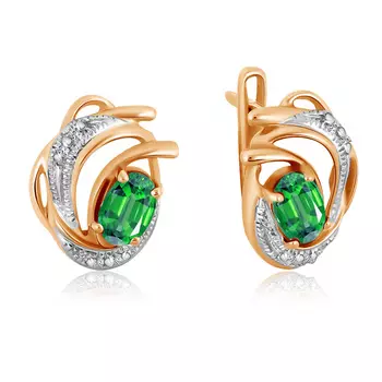 Серьги из золота С10847и