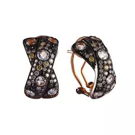 Серьги из золота S207WTC4RG_SR_DB_DC_PH