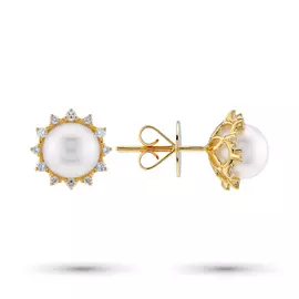 Серьги из золота SCE007974