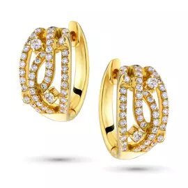 Серьги из золота SCME007857