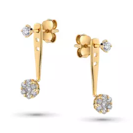 Серьги из золота SCME014272