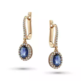 Серьги из золота SCME014377