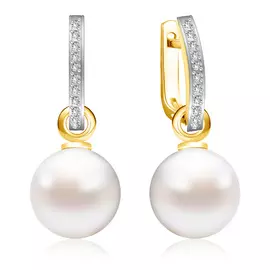 Серьги из золота СПет15 Ж-Б