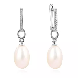 Серьги из золота СПет32 Б-Бк