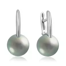 Серьги из золота СПет50 Б-Ч