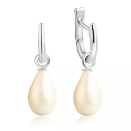 Серьги из золота СПет72 Б-Бк