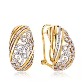 Серьги из золота юкрEJZE02