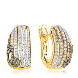 Серьги из золота юоE24325