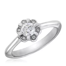 Серьги из золота юш11-2-247