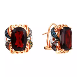 Серьги из золота WE01100K-7_DC_GR_PINK