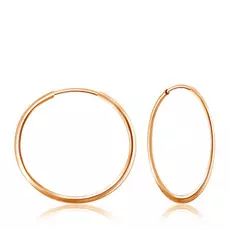 Серьги-кольца Конго из золота 16020416000