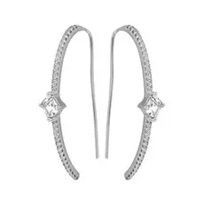 Серьги-продевки из серебра CAE2948