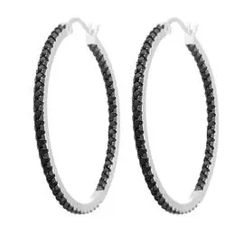 Серьги-продевки из серебра MP-E01314-X-WB-X-X-B