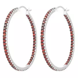 Серьги-продевки из серебра MP-E01314-X-WB-X-X-DG