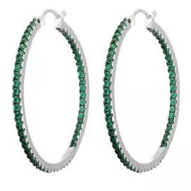 Серьги-продевки из серебра MP-E01314-X-WB-X-X-NE