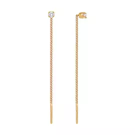 Серьги-продевки из золота 020609