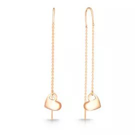 Серьги-продевки из золота 02-8316