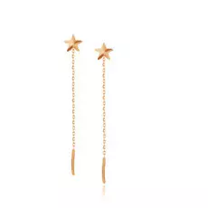 Серьги-продевки из золота 16000432000