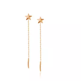 Серьги-продевки из золота 16000432000