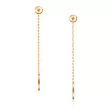 Серьги-продевки из золота 16020001000