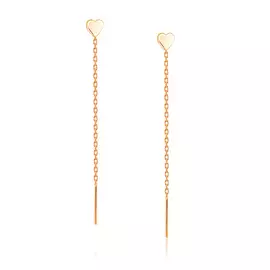 Серьги-продевки из золота 16300035000