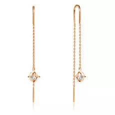 Серьги-продевки из золота 16301785000