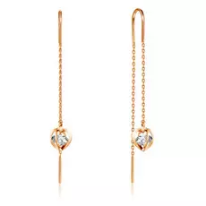 Серьги-продевки из золота 16301786000