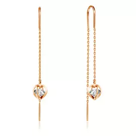 Серьги-продевки из золота 16301786000