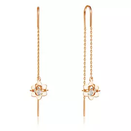 Серьги-продевки из золота 16301787000