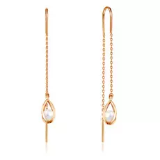 Серьги-продевки из золота 16302789000