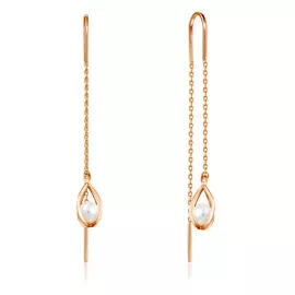 Серьги-продевки из золота 16302789000