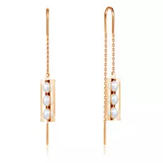 Серьги-продевки из золота 16302790000