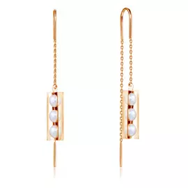 Серьги-продевки из золота 16302790000