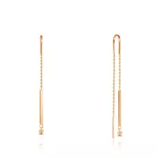 Серьги-продевки из золота 16519017000