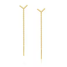 Серьги-продевки из золота 56300096000