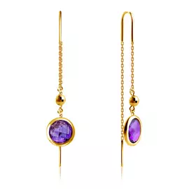 Серьги-продевки из золота 56316361000