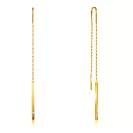 Серьги-продевки из золота 56319559000