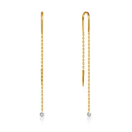 Серьги-продевки из золота 56319671000