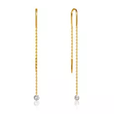 Серьги-продевки из золота 56319679000