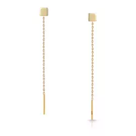 Серьги-продевки из золота 56500776001